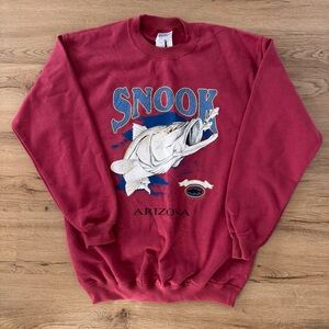Vintage 90’s Snook Catch & Release Arizona Gildan Sweatshirt